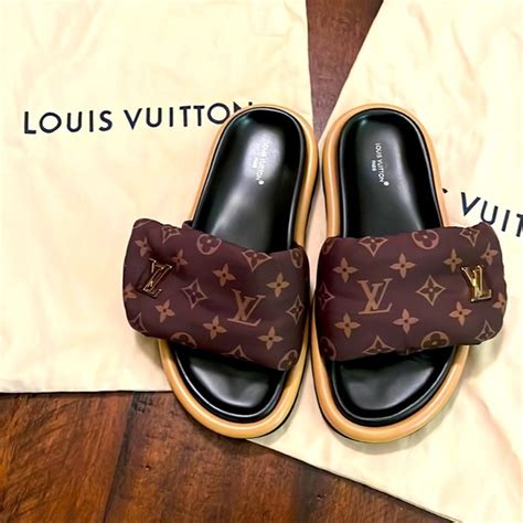 louis vuitton puffer slides.